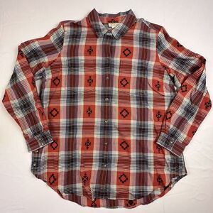 Ariat Women's Red Plaid Button Down Shirt